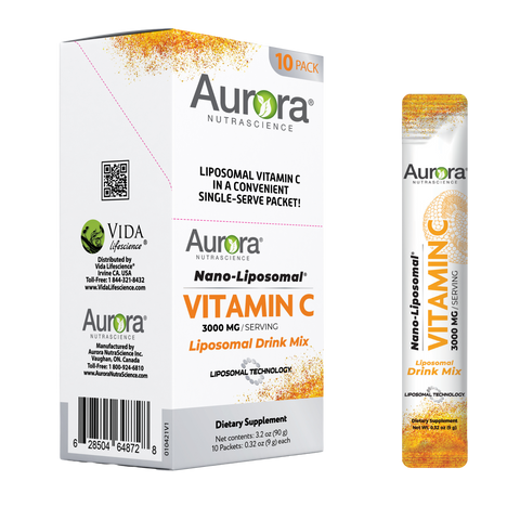 Nano-Liposomal Vitamin C Drink Mix Powder 3000 mg - 10 pack