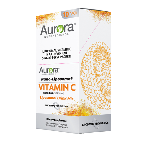 Nano-Liposomal Vitamin C Drink Mix Powder 3000 mg - 10 pack