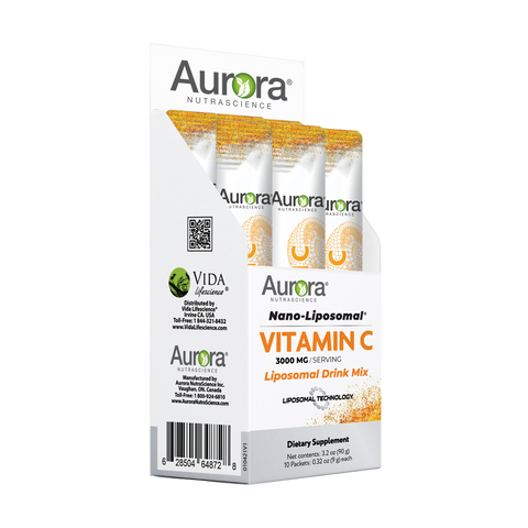 Nano-Liposomal Vitamin C Drink Mix Powder 3000 mg - 10 pack