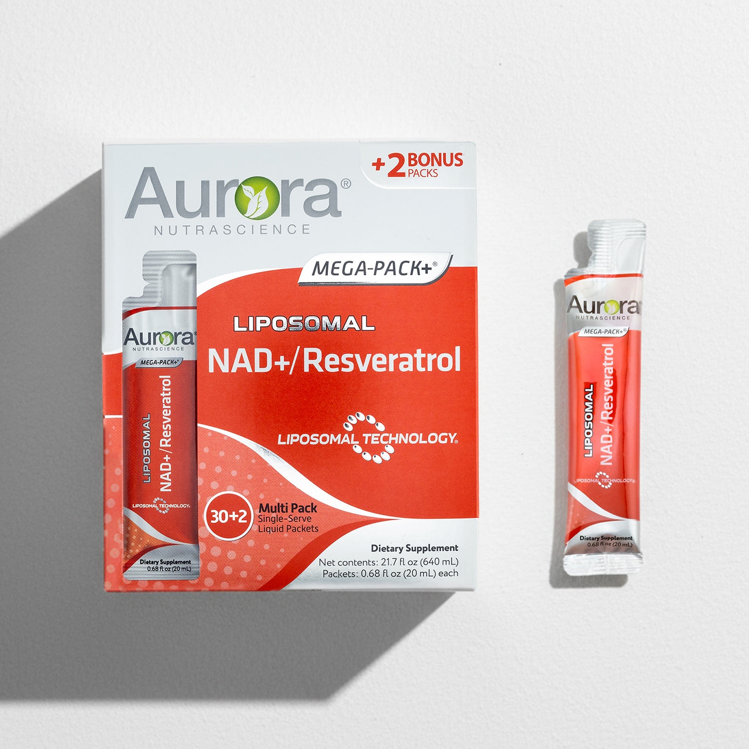 Liposomal NAD + Resveratrol Complex Aurora Nutrascience Liposomal NAD + Resveratrol Complex Aurora Nutrascience