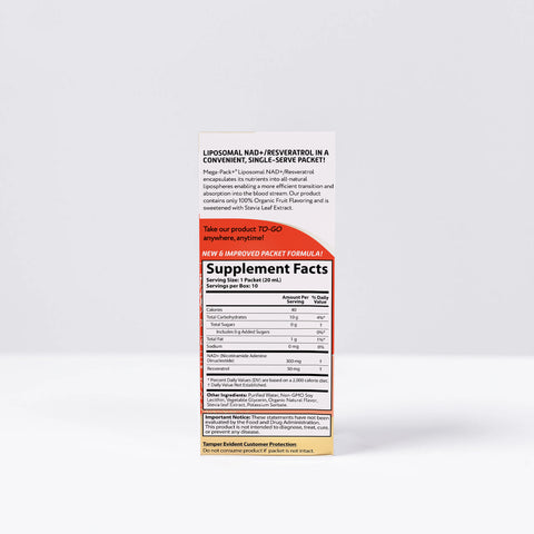 NAD+/Resveratrol - 10 Pack