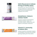 Glutathione + NAD+ Resvestratol Multipack (60) Capsule + Vitamin C