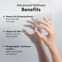 Liposomal Vitamin D3/K2 Capsules