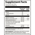 Vida Lifescience ExoFlex_10-30 Supplement Facts