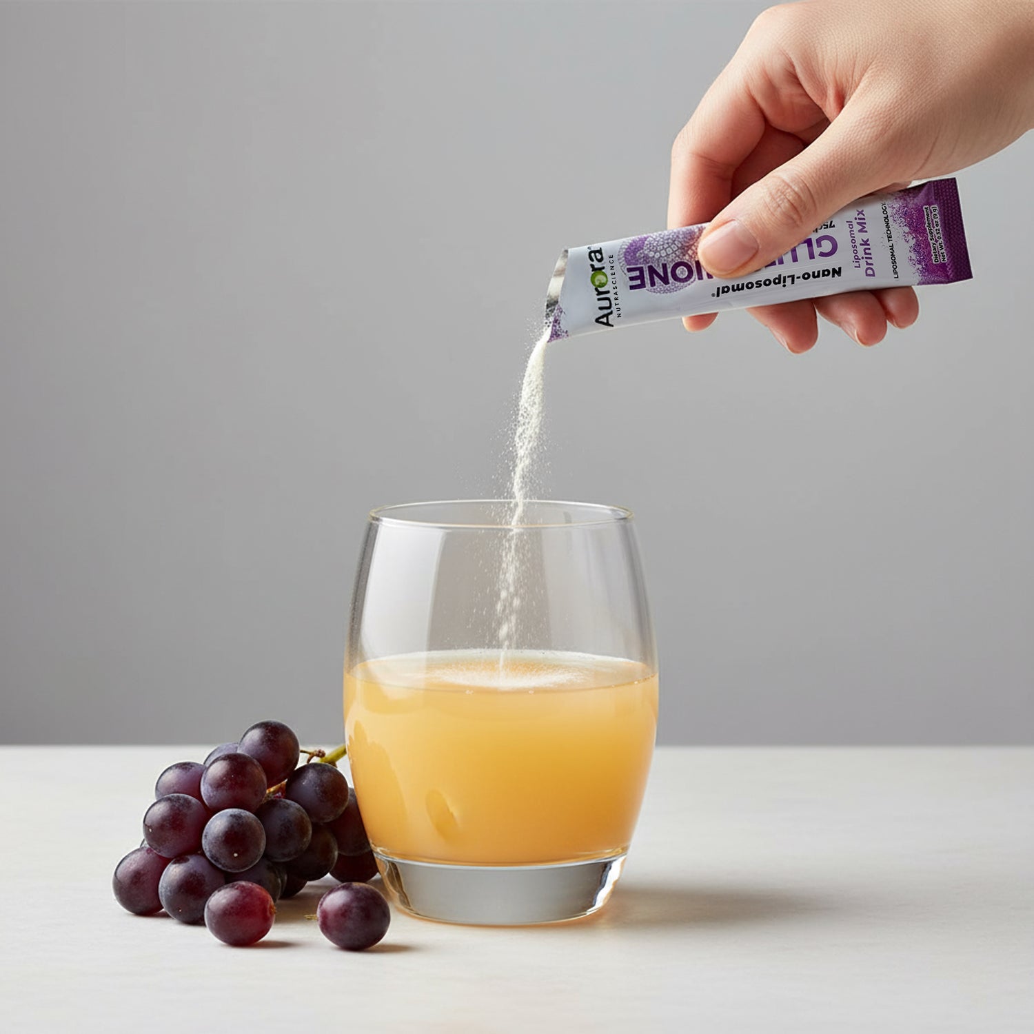 750 mg Liposomal Glutathione Drink Mix – Aurora Nutrascience