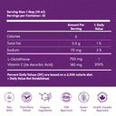 Glutathione supplement for immune defense
