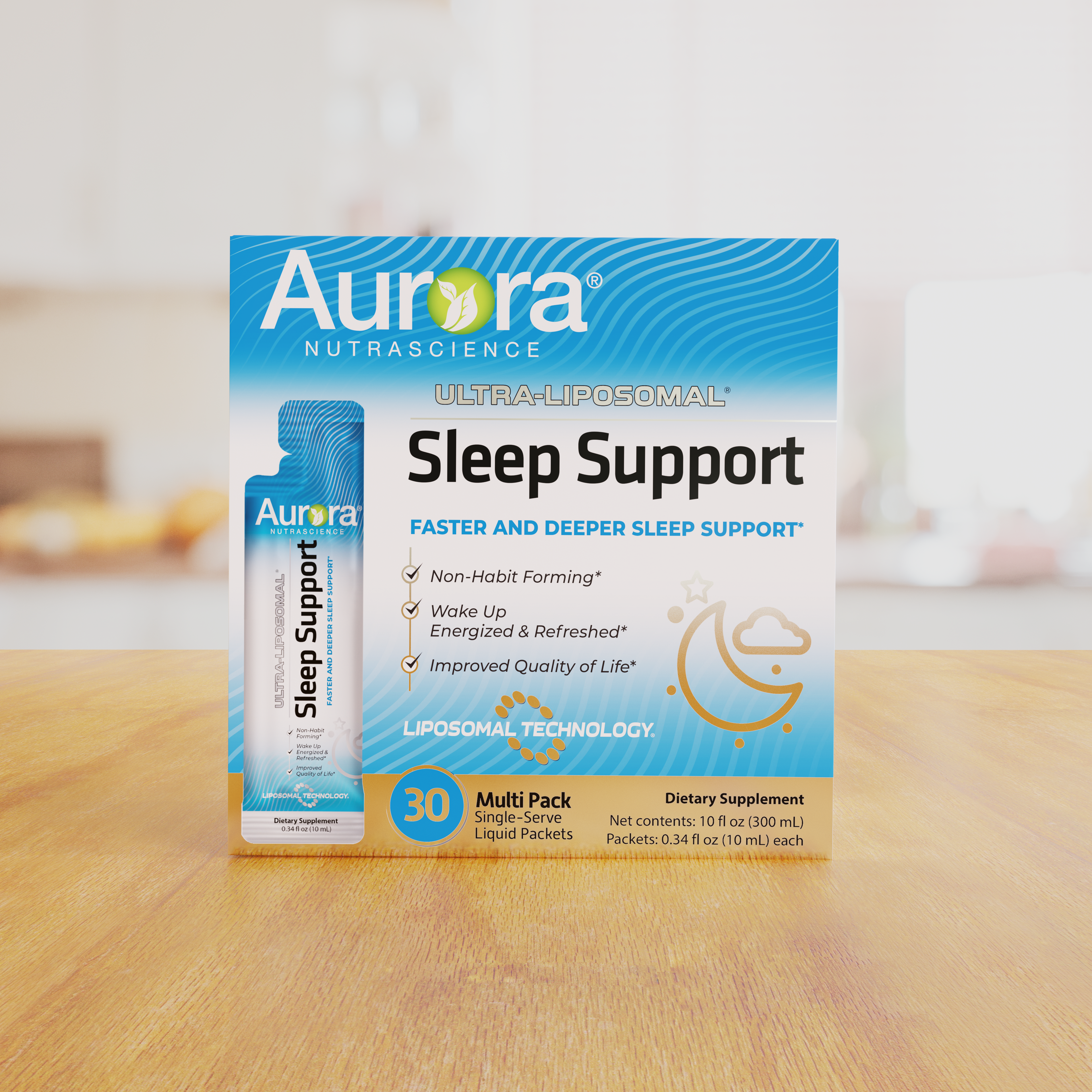 Aurora Nutrascience Multi Pack Ultra-Liposomal Sleep Support (30 Pack ...