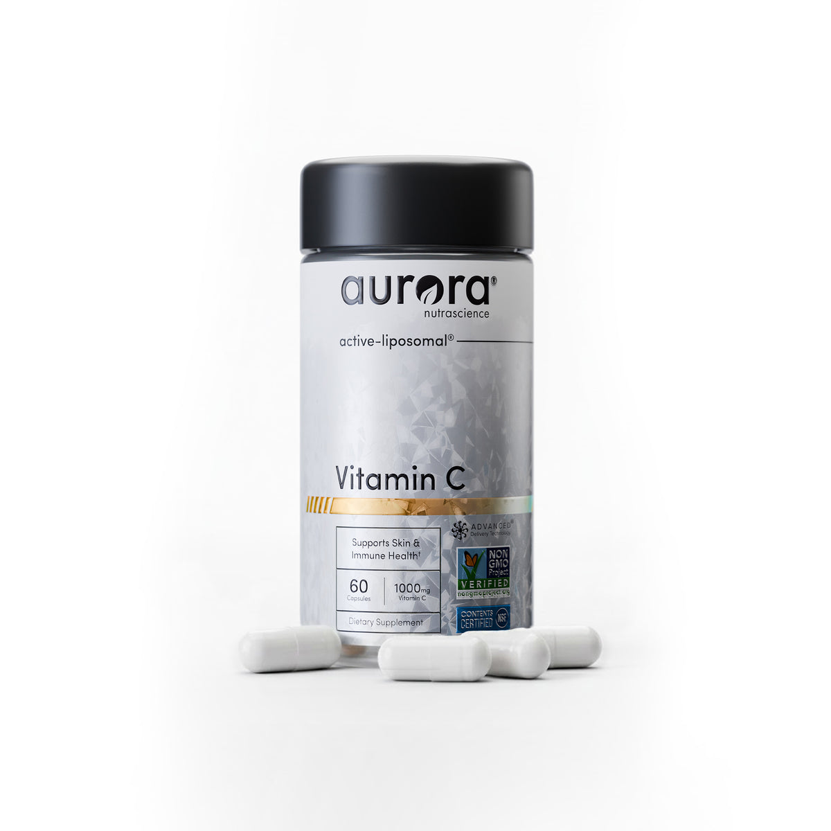 Aurora Nutrascience Vitamin C, 60 Capsules