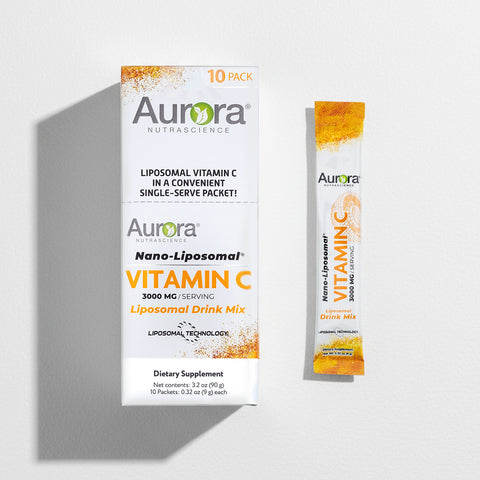 Nano-Liposomal Vitamin C Drink Mix Powder 3000 mg - 10 pack